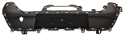 [DTP20821] FASCIA (DEFENSA) TRAS PEUGEOT 208 2021 AL 2022 ACTIVE/ALLURE/GT S/HOYO P/SENSOR CORRUGADA INF