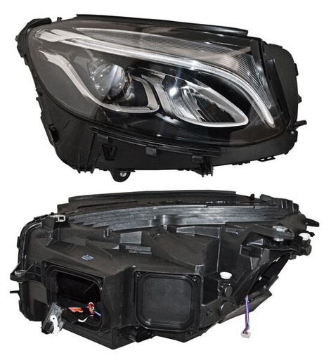 [20-G143-06-9B] FARO MERCEDES BENZ GLC 2016 AL 2019 LEDS ELECT C/MOTOR DER TYC