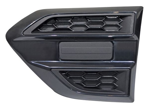 [MSFRA17L] MOLDURA SALPICADERA FORD RANGER 2017 AL 2022 NEG IZQ