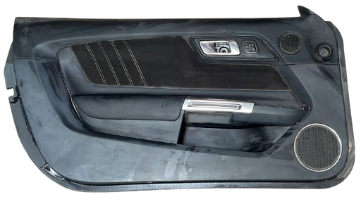 [TAFO-MU15-32] TAPA (PANEL) PUERTA FORD MUSTANG 2015 AL 2018 C/MOLDURA C/MANIJA INT C/CONTROL DE VIDRIO/SEGUROS  DEL IZQ DESMONTADO ORIGINAL