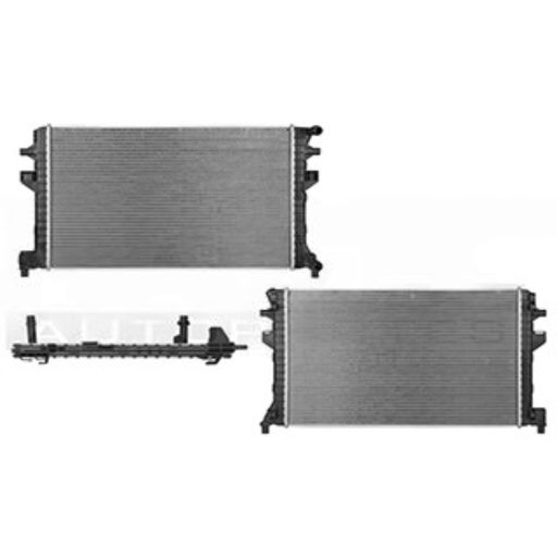 [RASE-LE12-AL] RADIADOR SEAT LEON 2012 AL 2020 L4 2.0 LTS STD C/S AA 24 2/5X16X16MM ALUM SOLDADO *R