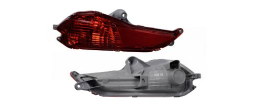 [CUTO-YA18-CN4P42] CUARTO TOYOTA YARIS 2018 AL 2022 REFLEJANTE 4 PTAS TRAS IZQ CN