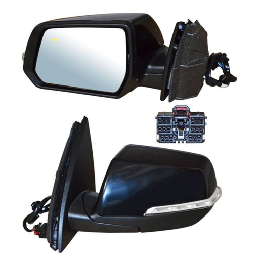 [ESGM-AC20-EL13I2] ESPEJO CHEVROLET ACADIA 2020 AL 2023 ELECT P/PINT C/DIRECC C/SENSOR PUNTO CIEGO C/DESEMP C/MEM AUTOABATIBLE 13 PINES IZQ
