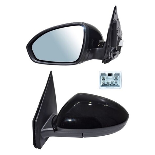 [ESCH-CA22-EL5I2] ESPEJO CHEVROLET CAVALIER 2022 AL 2024 ELECT P/PINT 5 PINES IZQ