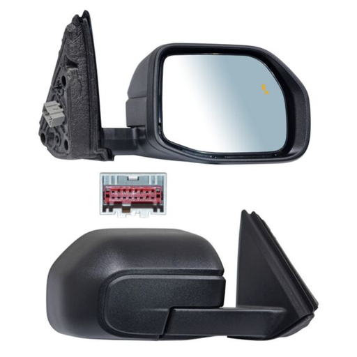 [ESFO-BR21-SEL7I1] ESPEJO FORD BRONCO SPORT 2021 AL 2025 ELECT TEXT C/SENSOR PUNTO CIEGO C/DESEMP 7 PINES DER