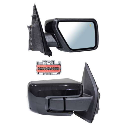 [ESFO-PU21-ELLI16I1] ESPEJO FORD PU/ F150 2021 AL 2024 ELECT P/PINT C/DIRECC C/DESEMP C/LUZ INF C/SENS PUNTO CIEGO C/SENS TEMP C/MEM AUTOABATIBLE 16 PINES DER