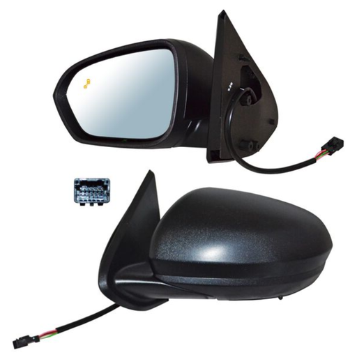 [ESRE-DU21-ELT9I2] ESPEJO RENAULT DUSTER 2021 AL 2025 ELECT TEXT C/DESEMP 9 PINES IZQ