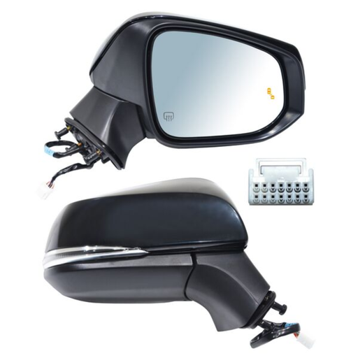 [ESTO-CO22-EL8I1] ESPEJO TOYOTA COROLLA CROOS 2022 AL 2024 ELECT P/PINT C/DIRECC C/SENSOR PUNTO CIEGO C/DESEMP 8 PINES DER