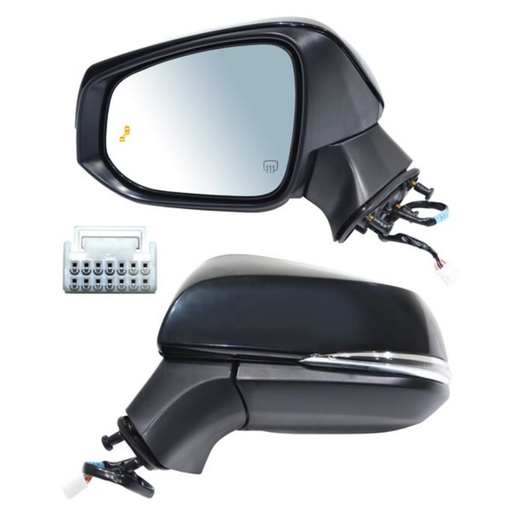 [ESTO-CO22-EL8I2] ESPEJO TOYOTA COROLLA CROOS 2022 AL 2024 ELECT P/PINT C/DIRECC C/SENSOR PUNTO CIEGO C/DESEMP 8 PINES IZQ