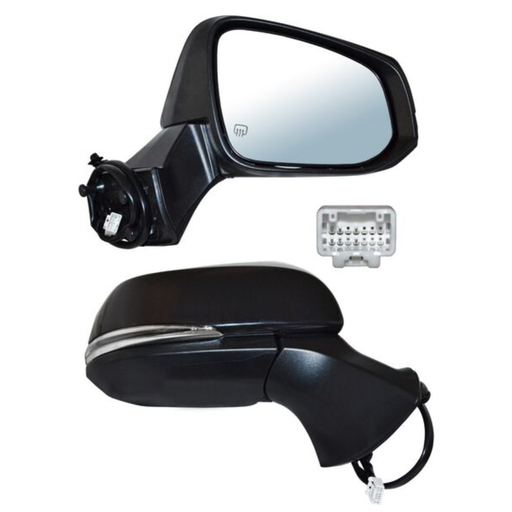 [ESTO-HI20-EL6I1] ESPEJO TOYOTA HIGHLANDER 2020 AL 2024 ELECT P/PINT C/DIRECC C/DESEMP 6 PINES DER