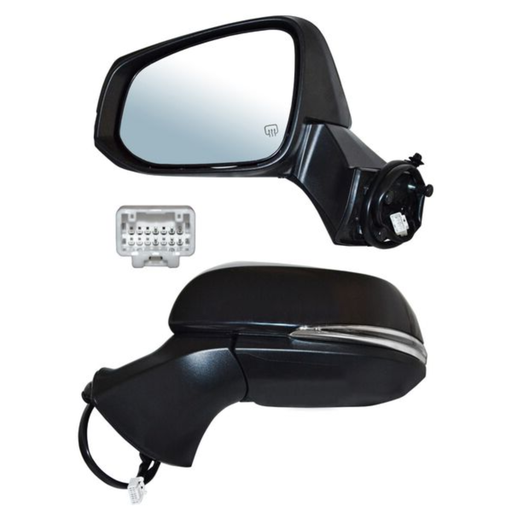 [ESTO-HI20-EL6I2] ESPEJO TOYOTA HIGHLANDER 2020 AL 2024 ELECT P/PINT C/DIRECC C/DESEMP 6 PINES IZQ