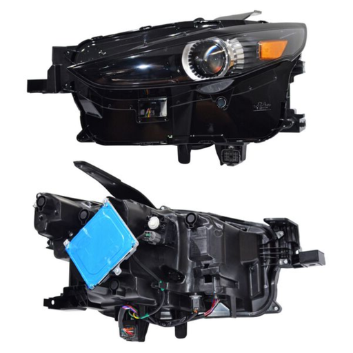 [FAMA-CX20-LUP2] FARO MAZDA CX30 2020 AL 2024 F/NEG C/LED C/LUPA IZQ