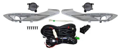 [FAMI-OU23-CMCRJ] FARO AUX (NIEBLA) MITSUBISHI OUTLANDER 2023 AL 2024 C/MOLD CROM JGO