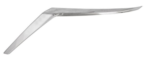 [MDNI-KI21-CR32] MOLDURA FASCIA (DEFENSA) NISSAN KICKS 2021 AL 2024 CROM DEL IZQ