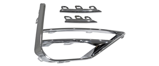 [MOCH-T823-PXCR1] MOLDURA PARRILLA CHIREY TIGGO 8 PRO 2023 AL 2024 P/FARO AUX 3C PZAS CROM DER JGO