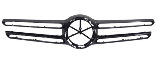 [MOME-GL20-NECAM] MOLDURA PARRILLA MERCEDES BENZ GLC 2020 AL 2023 NEG C/HOYO P/CAM