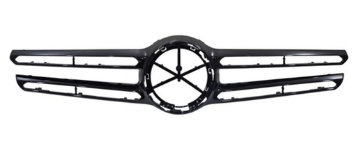 [MOME-GL20-NE] MOLDURA PARRILLA MERCEDES BENZ GLC 2020 AL 2023 NEG S/HOYO P/CAM