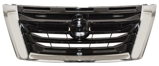 [PANI-PU21-GST] PARRILLA NISSAN NISSAN PU NP300 2021 AL 2024 GRIS TEXT