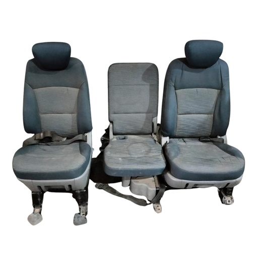 [SAHY-H113-JORUS] SALA ASIENTO HYUNDAI H100 2013 3 PZAS JGO DESMONTADO DESMONTADO