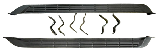 [ESFO-RA17] ESTRIBO FORD RANGER 2019 AL 2023 JGO 2 PZAS ALUMINIO C/HERRAJES INSTALACION