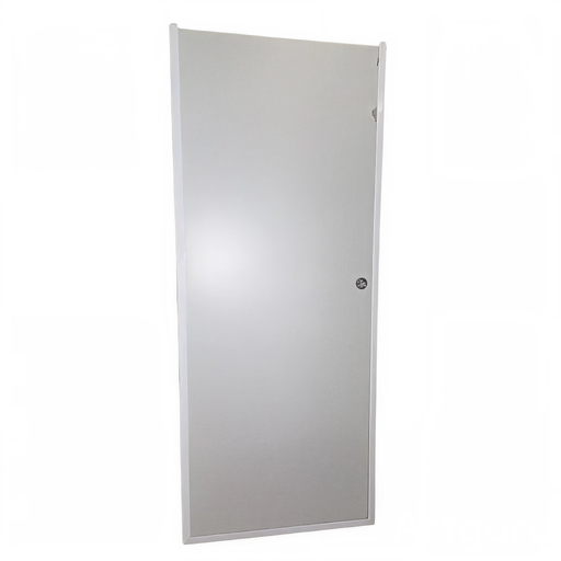 [PUME-215X89] PUERTA PARA CASA, OFICINAS, RESIDENCIAS, COMERCIOS METALICA EXTERIORES BLANCO C/MARCO METALICO Y BISAGRAS 215X90CM