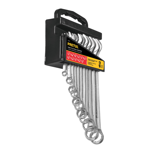 [JL-21990] JUEGO DE LLAVES COMBINADAS MILIMETRIACAS 11 PZ PRETUL COD. 21990 COD. J-2011P