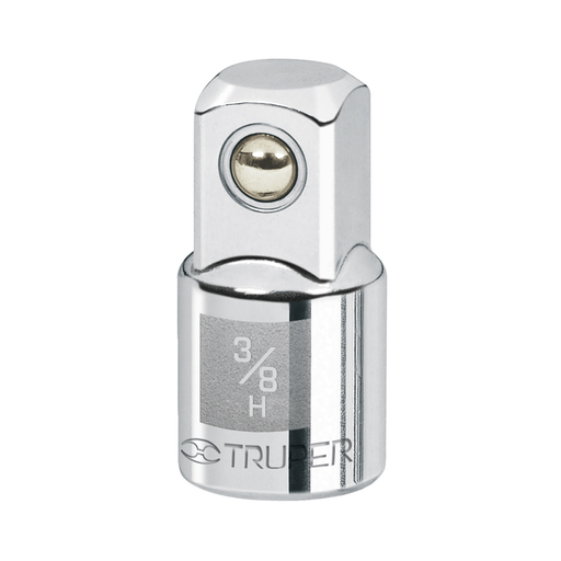 [AD-13420] ADAPTADOR P/MATRACA CUADRO 3/8" A CUADRO 1/2" TRUPER COD. 13420