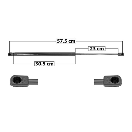 [51202MAN] AMORTIGUADOR 5TA PUERTA VOLVO V40 13-19/ VOLVO V40 CROSS COUNTRY 13-19/ 57.5 30.5 23 71.93 16.17 7.33 85.42 19.20 8.71 SPART TUR DER/ IZQTRASERA CAJUELA