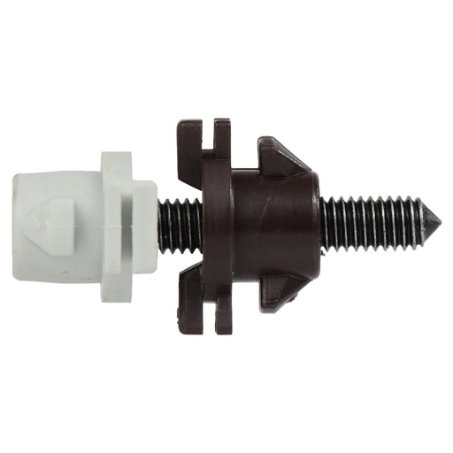 [20350MAN] AJUSTADOR FARO FORD VARIOS 50-22 10 PIEZAS NYLON GRIS/CAFE 6 15/64 42 1 21/32 