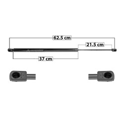 [60068MAN] AMORTIGUADOR 5TA PUERTA HONDA CR-V 07-11 62.5 37 21.5 ENTRADA TIPO 9 ENTRADA 2 TIPO 9 480 107.91 48.95 540 121.4 55.07 5826 TUR DER/ IZQ