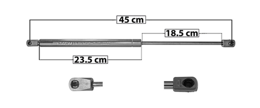 [AVJE-LI02-421] AMORTIGUADOR VIDRIO TRAS JEEP LIBERTY 2002 AL 2007 5TA PTA IZQ/DER