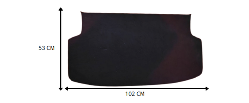 [ACUN-NE4] ALFOMBRA PISO CAJUELA UNIVERSAL NEG TRAS